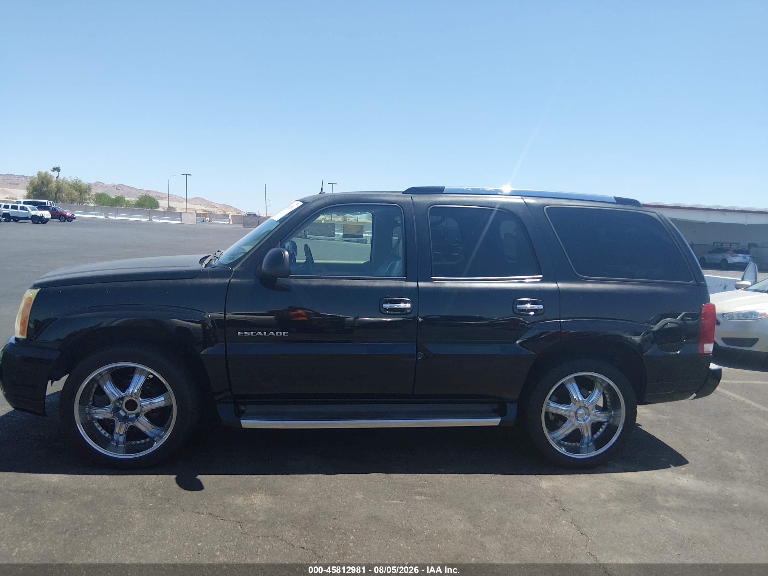 2002 Cadillac Escalade Standard Black vin: 1GYEC63T42R217775