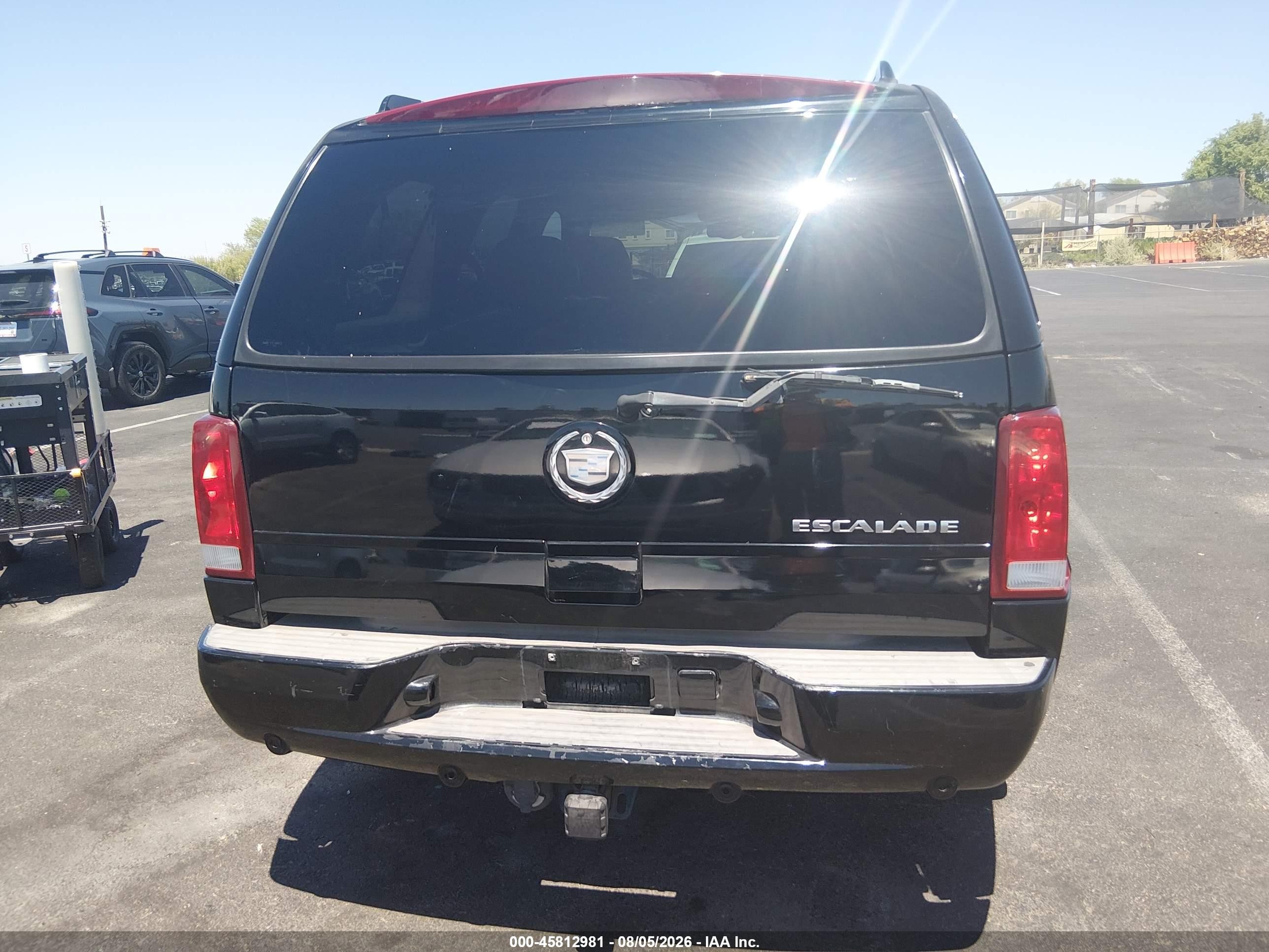 2002 Cadillac Escalade Standard Black vin: 1GYEC63T42R217775