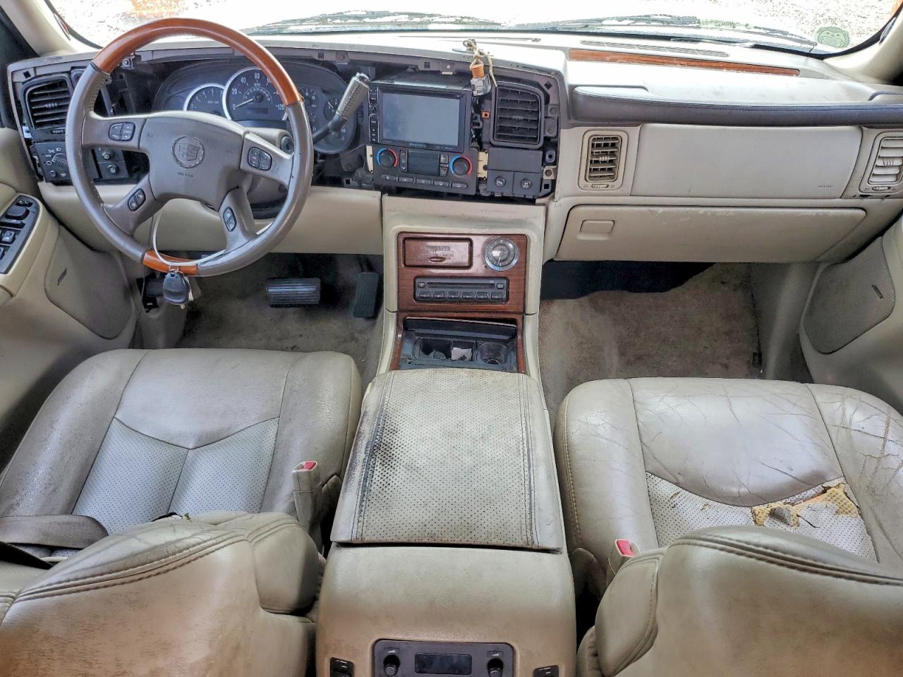 2003 Cadillac Escalade Luxury White vin: 1GYEC63T73R319718