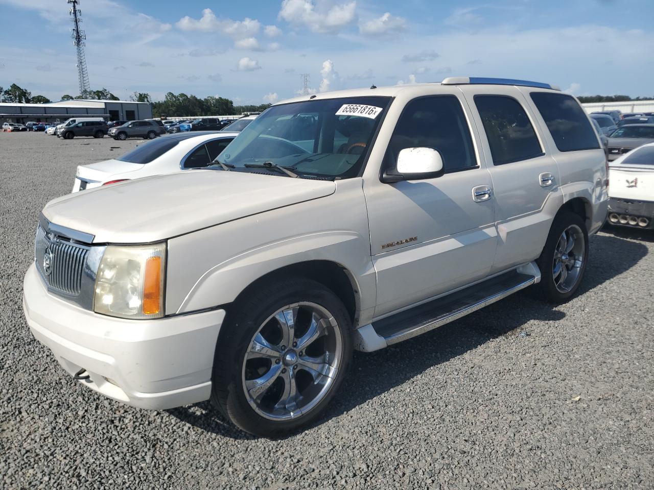 2002 Cadillac Escalade Luxury Beige vin: 1GYEC63T92R207596