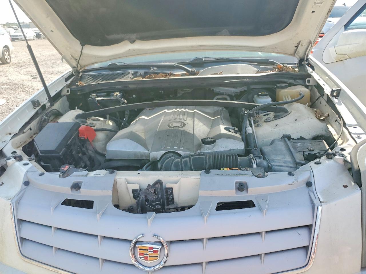 2008 Cadillac Srx White vin: 1GYEE23A180158313