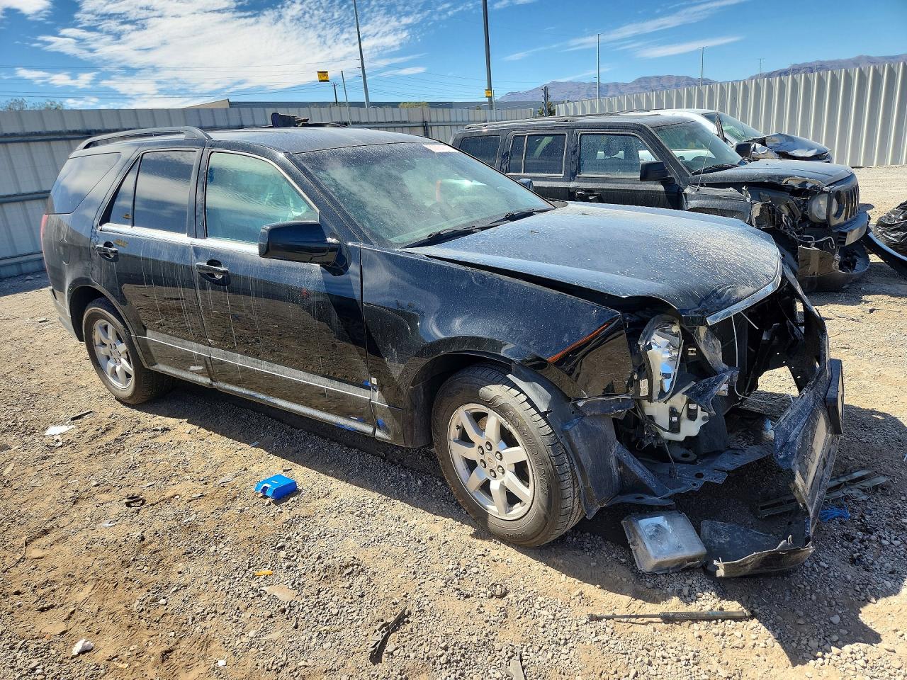 2009 Cadillac Srx Black vin: 1GYEE437090103336