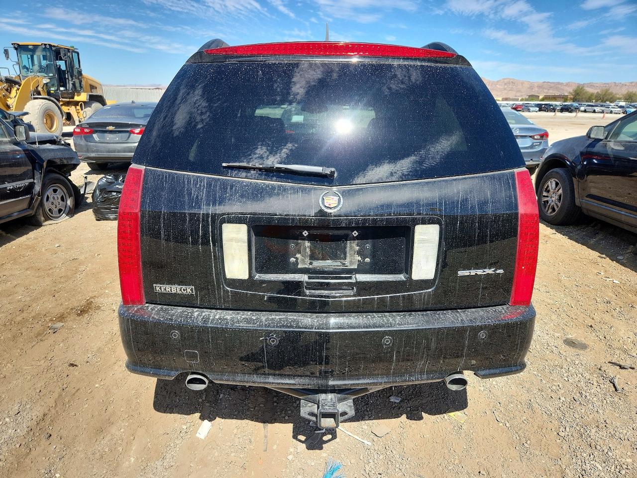 2009 Cadillac Srx Black vin: 1GYEE437090103336
