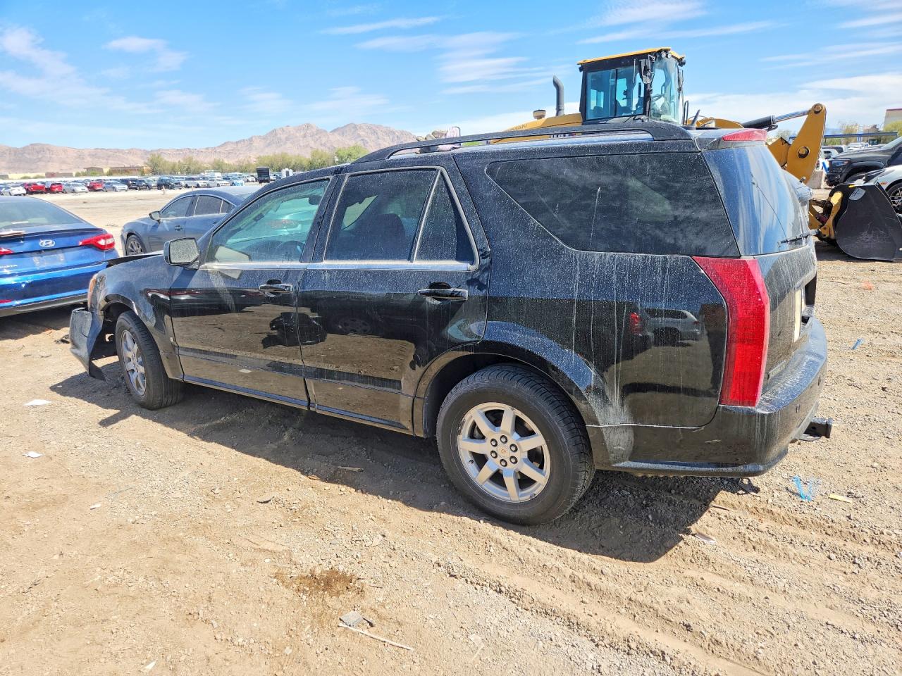 2009 Cadillac Srx Black vin: 1GYEE437090103336