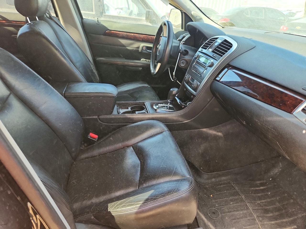 2009 Cadillac Srx Black vin: 1GYEE437090103336