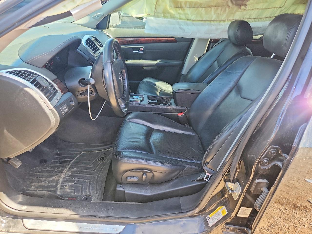 2009 Cadillac Srx Black vin: 1GYEE437090103336