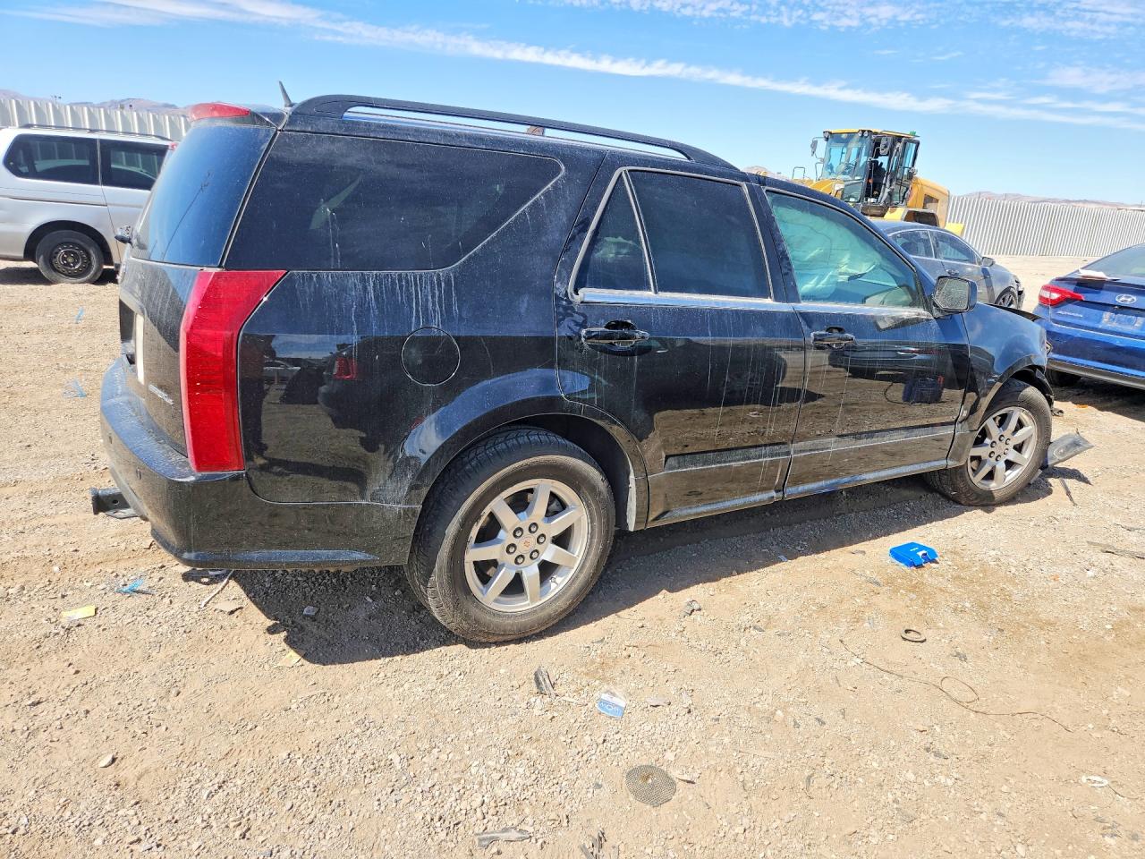 2009 Cadillac Srx Black vin: 1GYEE437090103336
