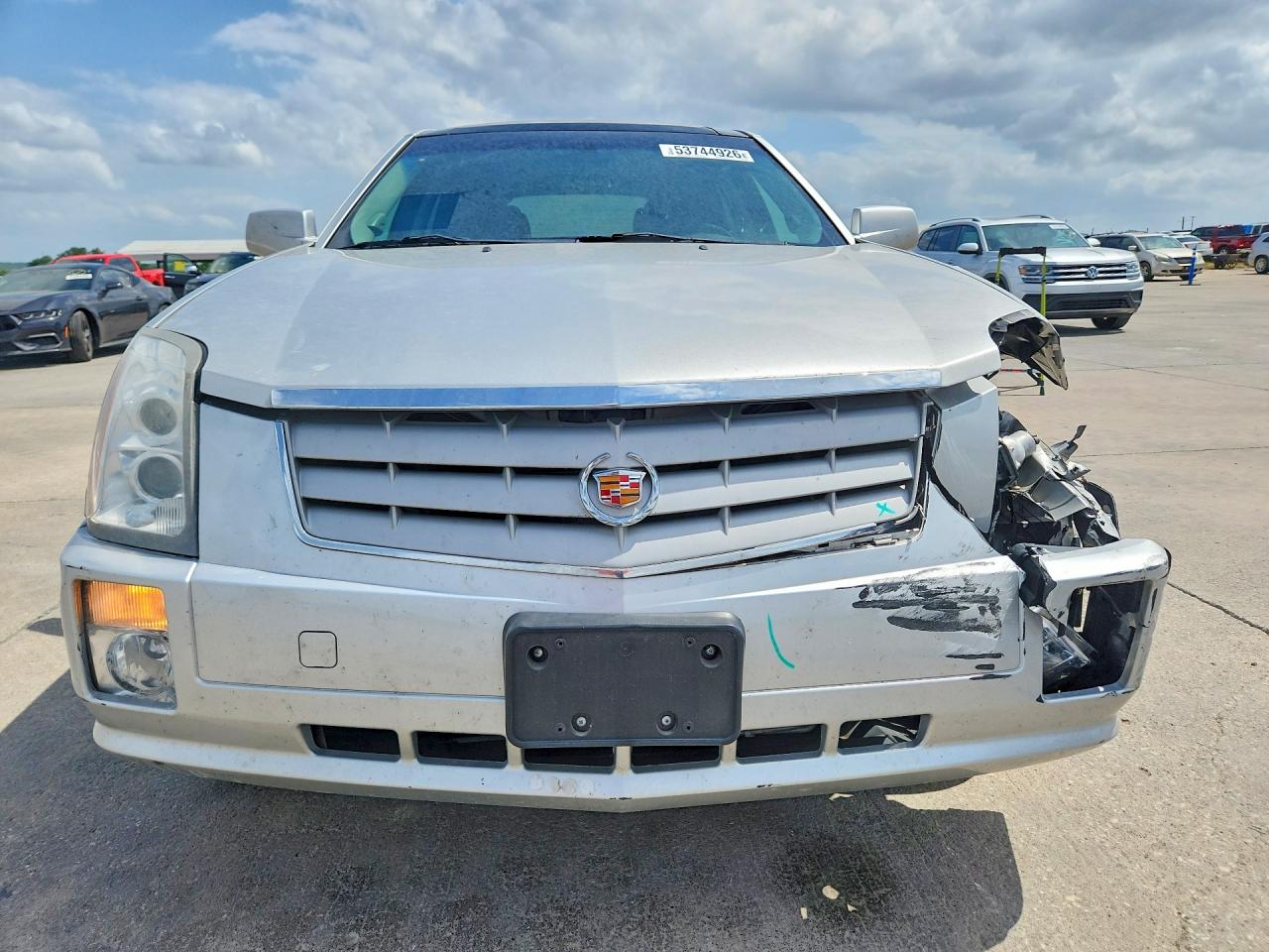 2009 Cadillac Srx Silver vin: 1GYEE437090154965