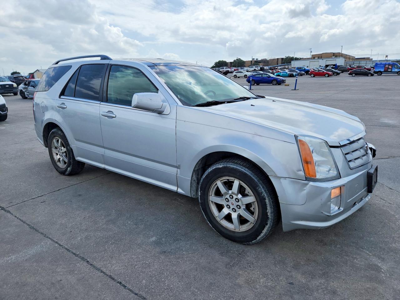 2009 Cadillac Srx Silver vin: 1GYEE437090154965