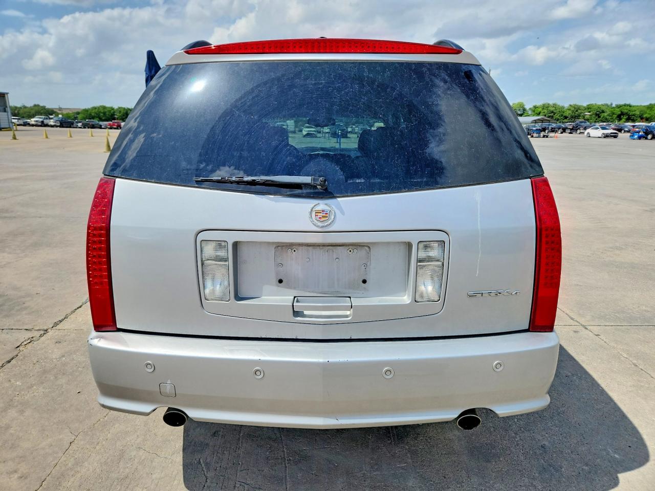 2009 Cadillac Srx Silver vin: 1GYEE437090154965