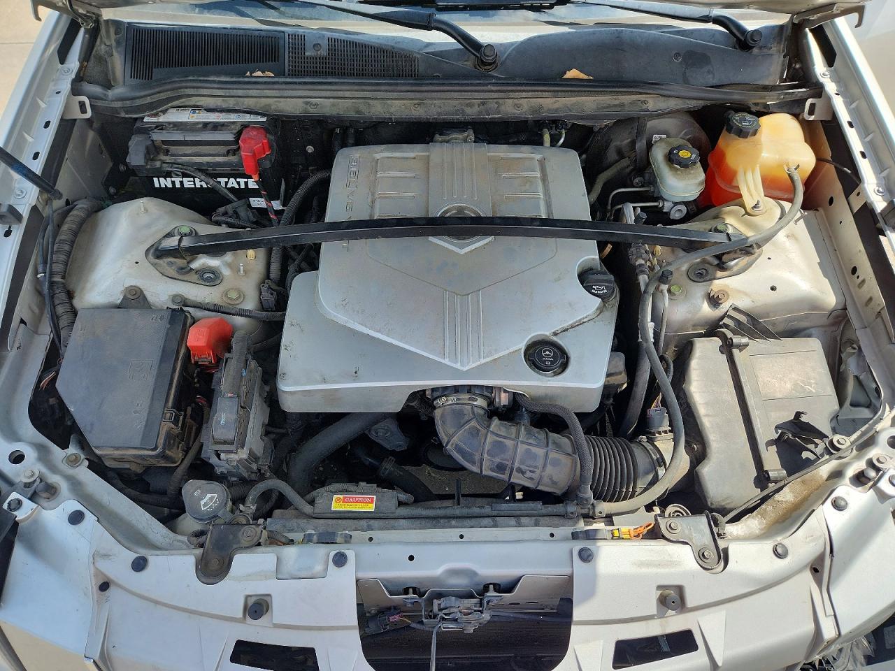 2009 Cadillac Srx Silver vin: 1GYEE437090154965