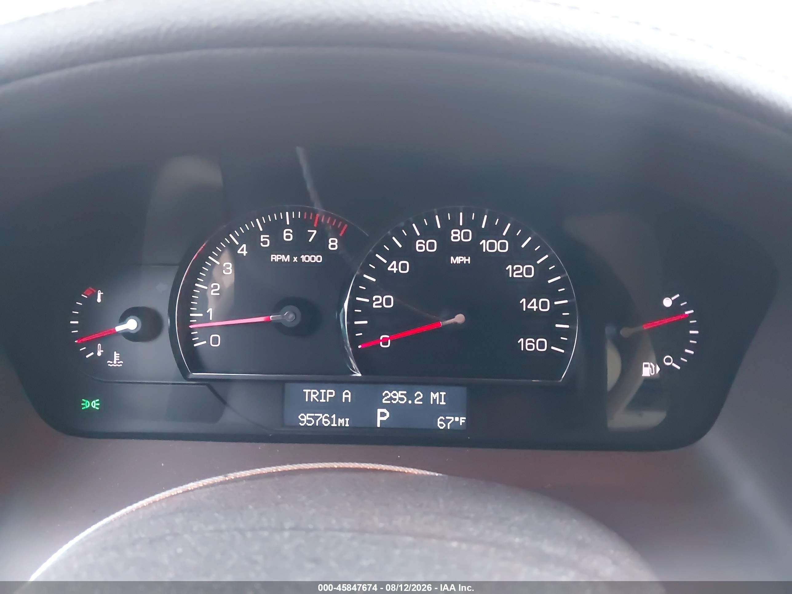 2008 Cadillac Srx V6 Red vin: 1GYEE437280156831