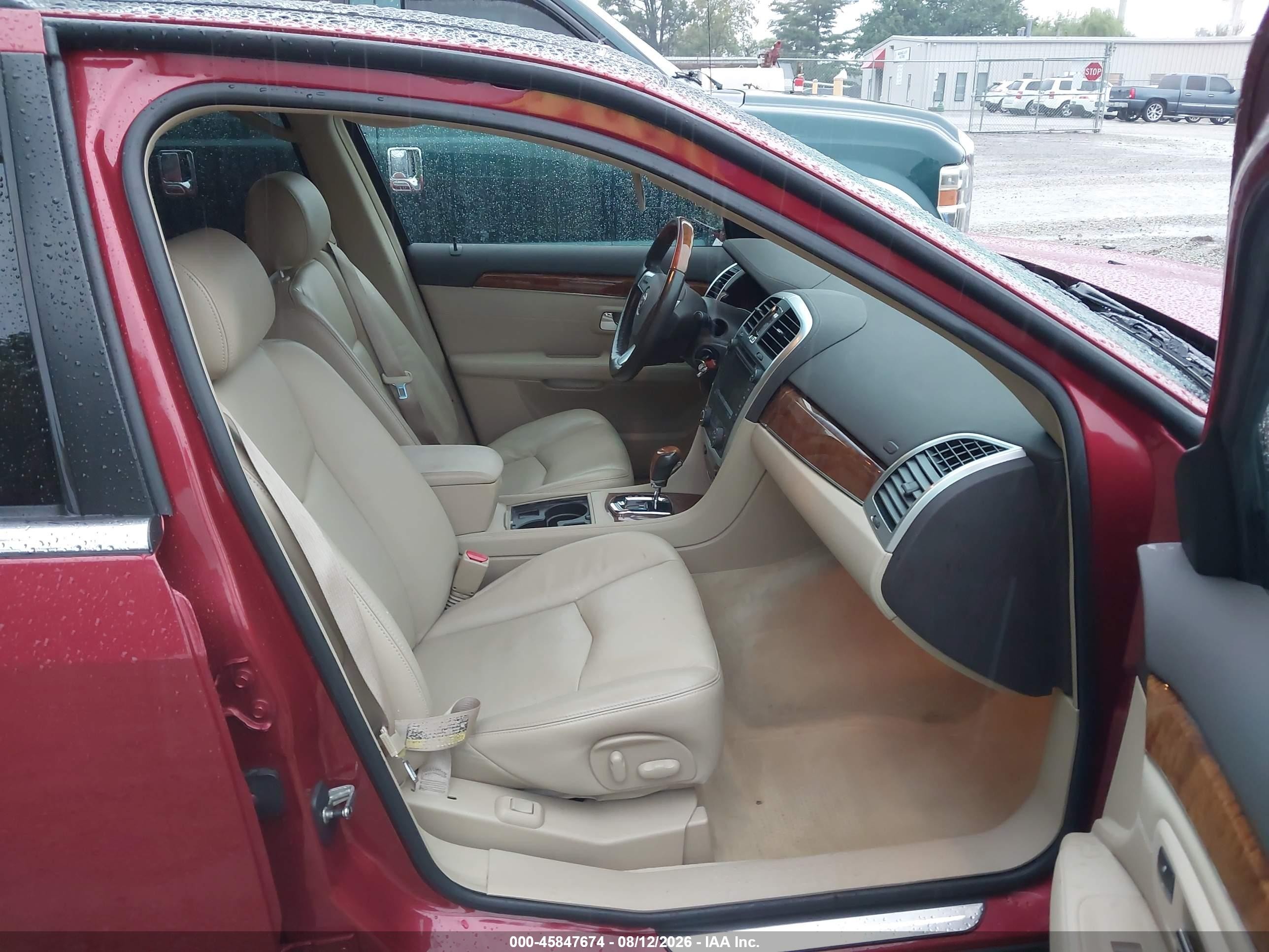 2008 Cadillac Srx V6 Red vin: 1GYEE437280156831
