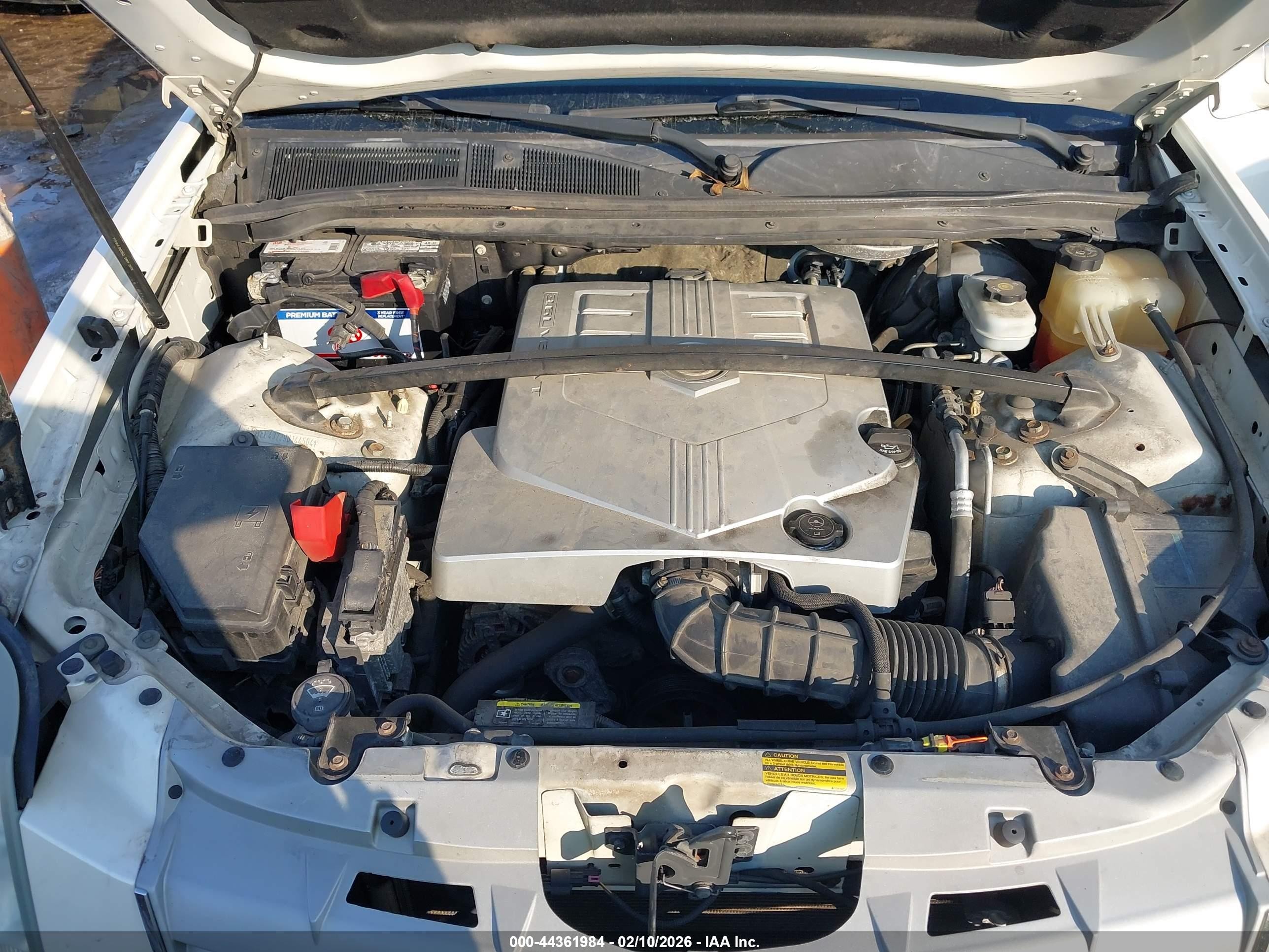 2009 Cadillac Srx V6 Белый vin: 1GYEE437290144504