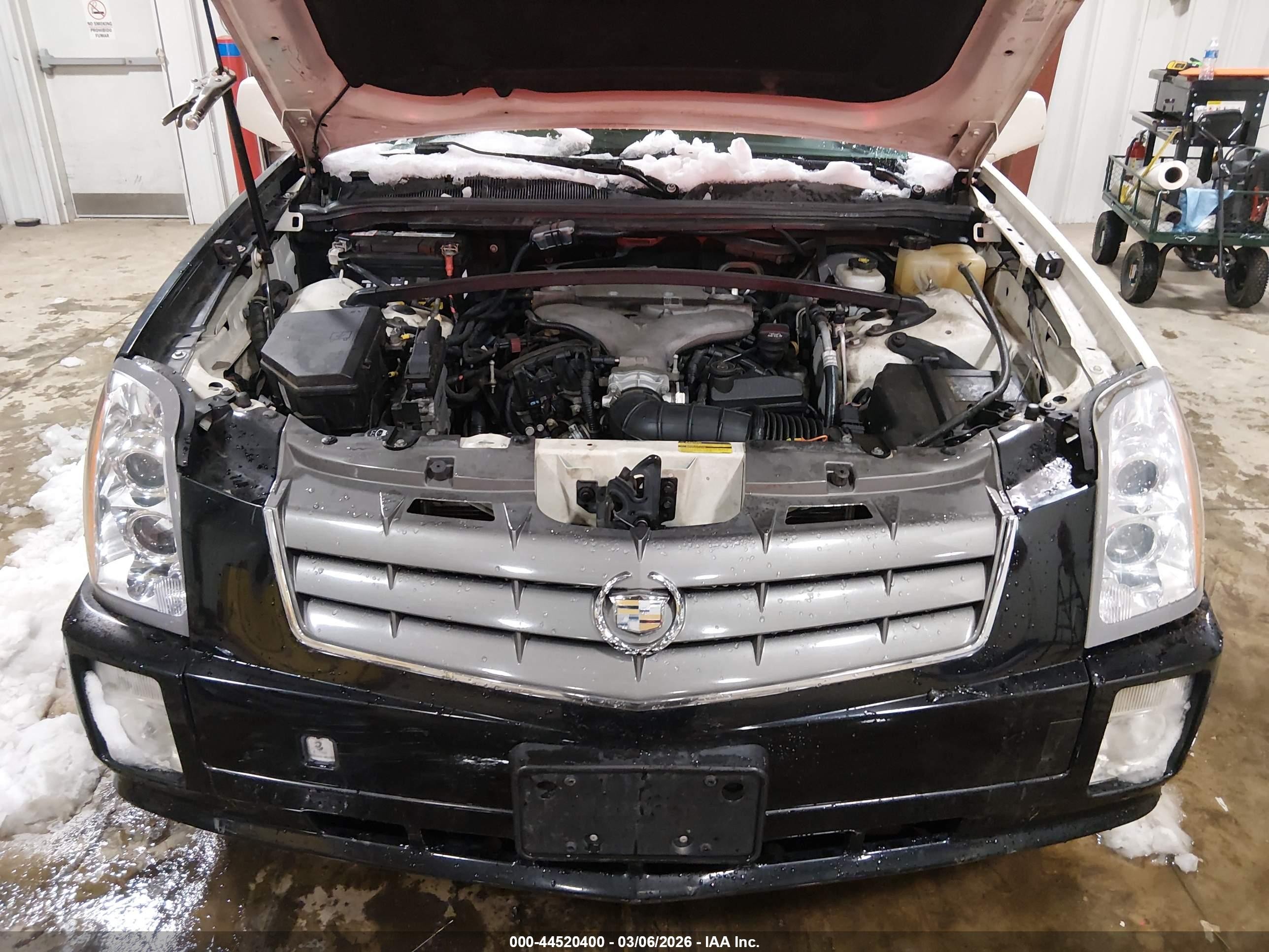 2009 Cadillac Srx V6 Cream vin: 1GYEE437390155821