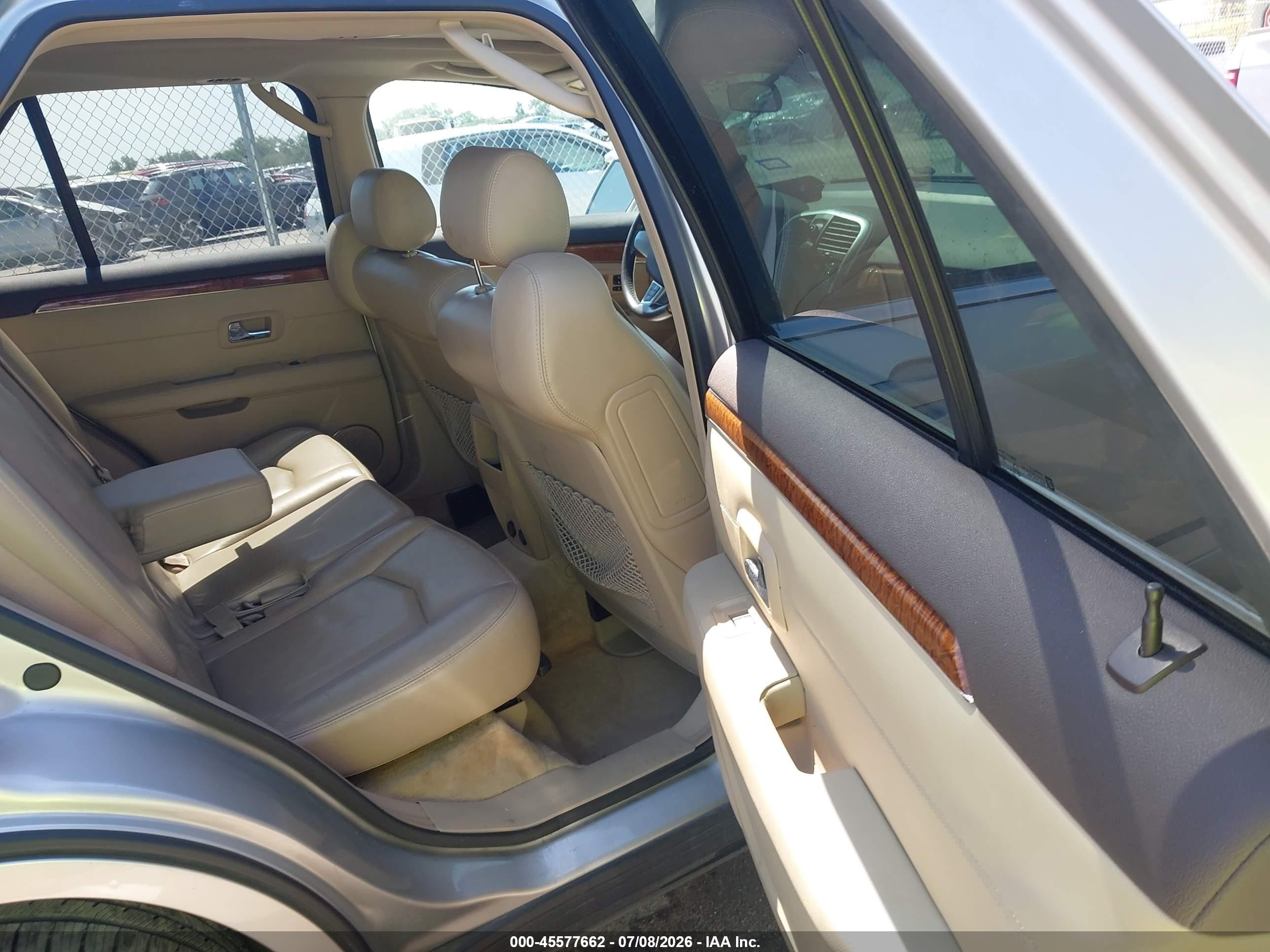 2008 Cadillac Srx V6 Silver vin: 1GYEE437580150294