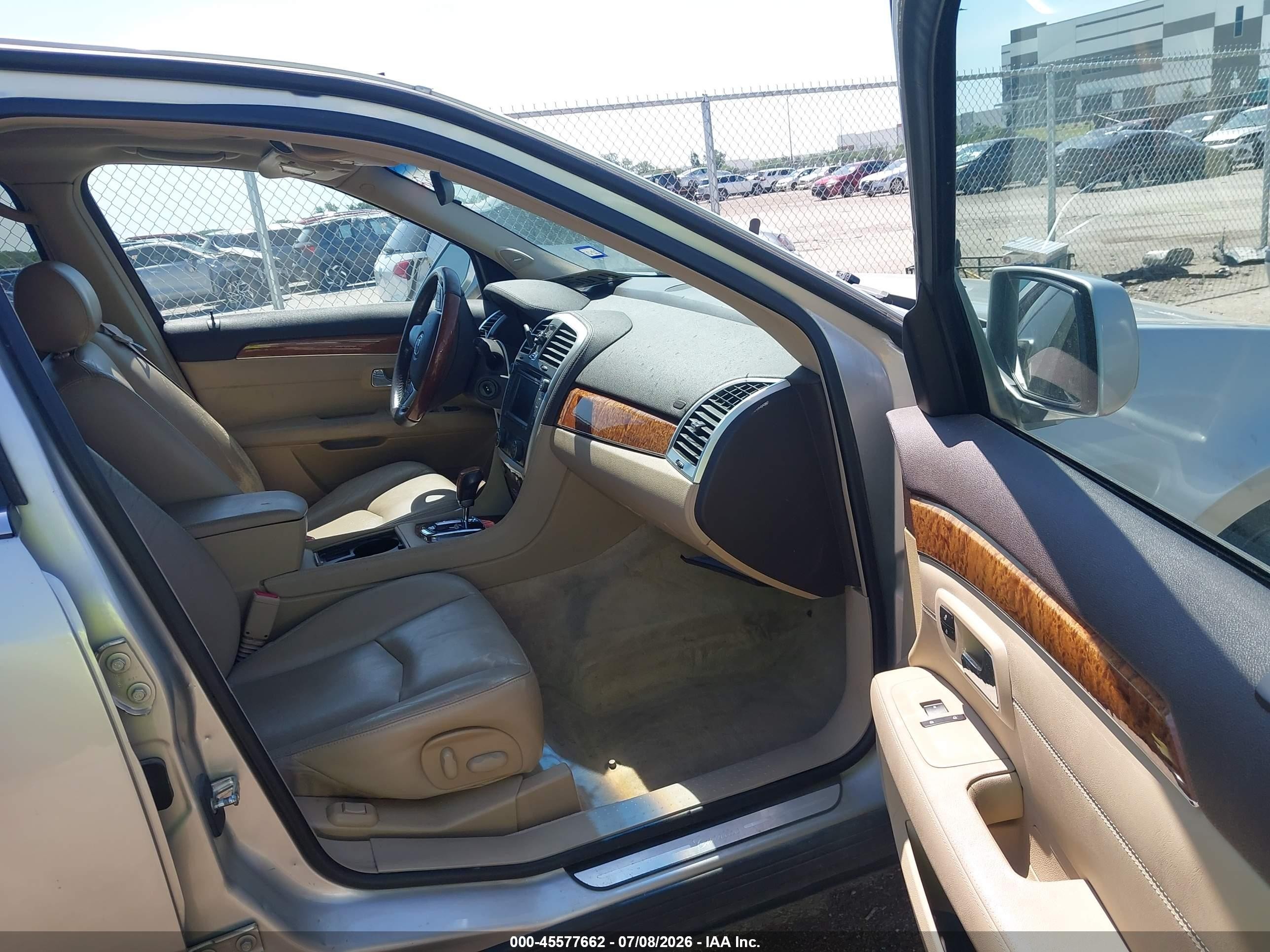 2008 Cadillac Srx V6 Silver vin: 1GYEE437580150294