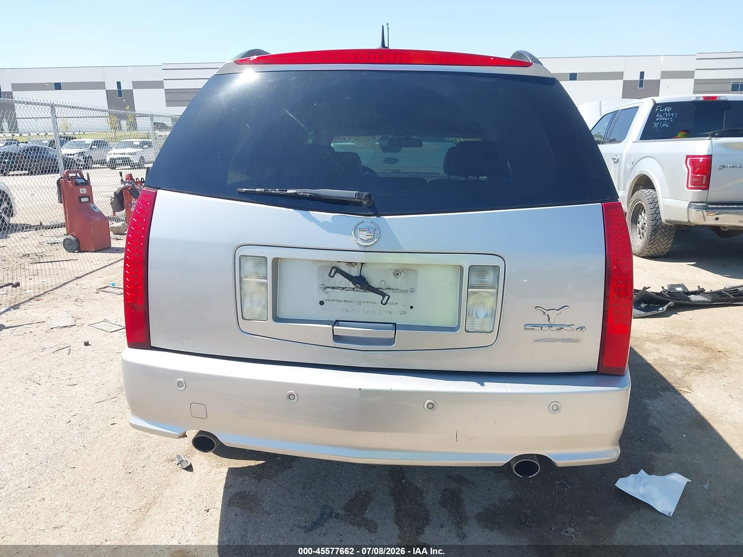 2008 Cadillac Srx V6 Silver vin: 1GYEE437580150294