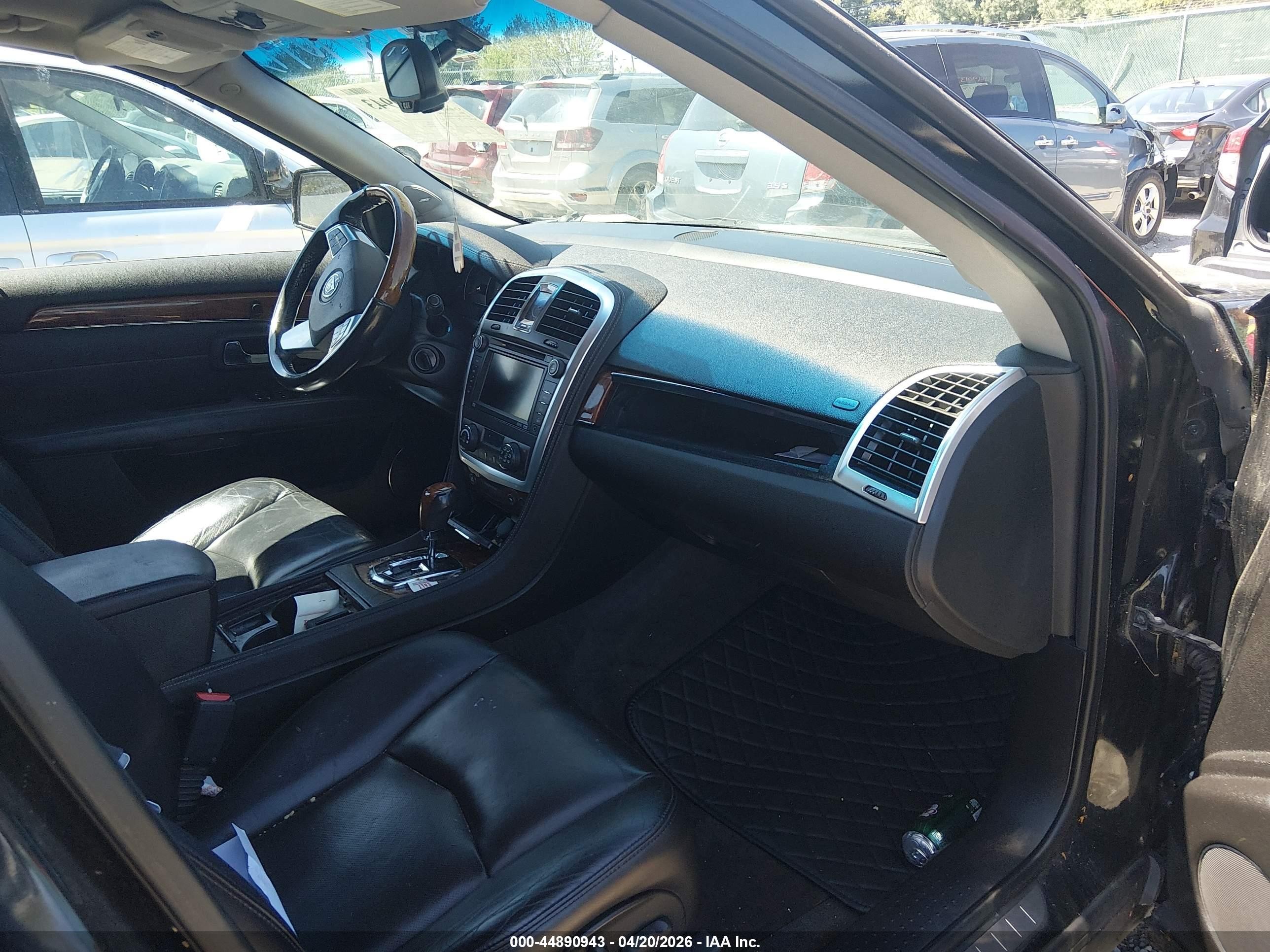 2008 Cadillac Srx V6 Black vin: 1GYEE437580198927