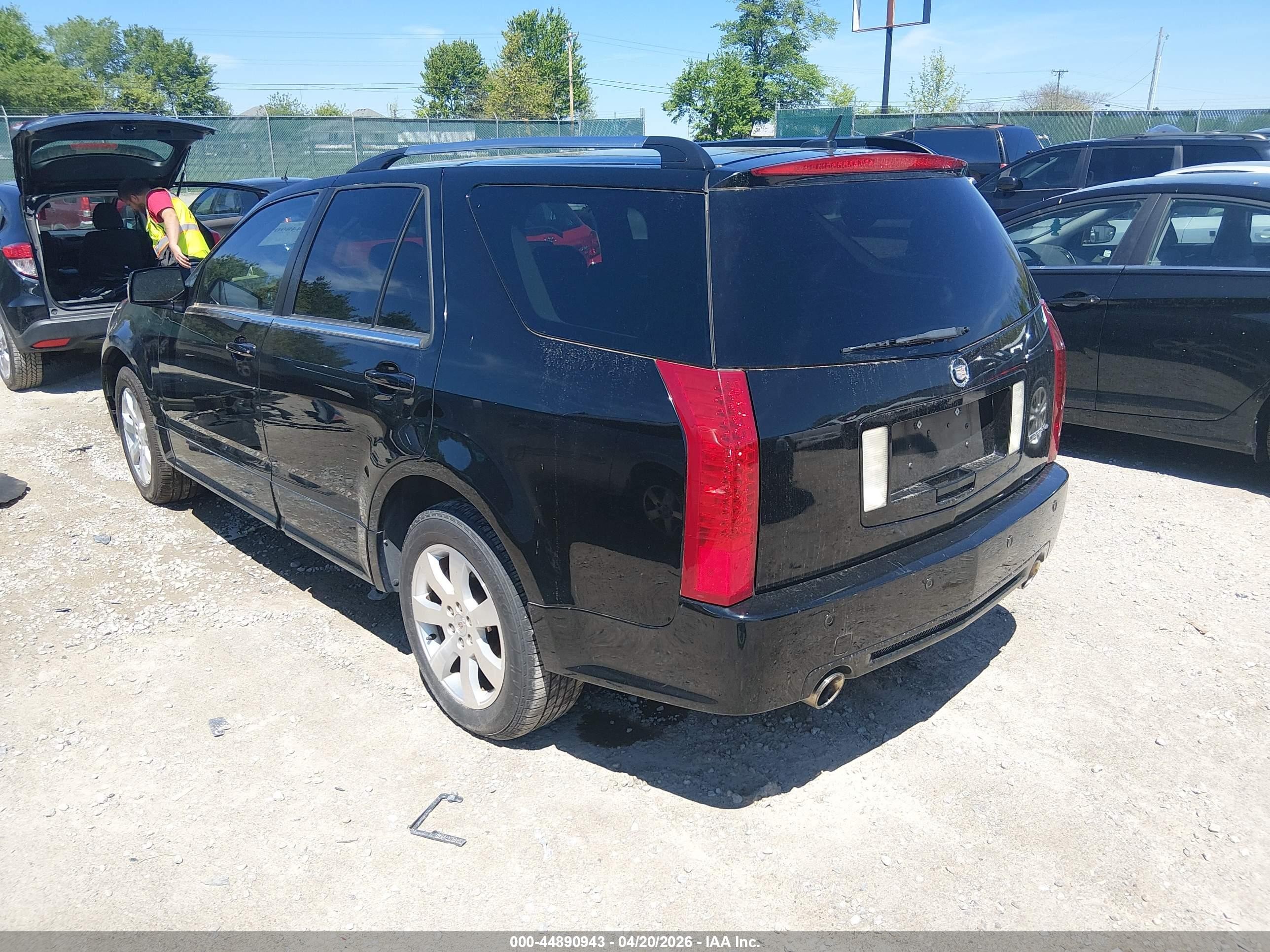 2008 Cadillac Srx V6 Black vin: 1GYEE437580198927