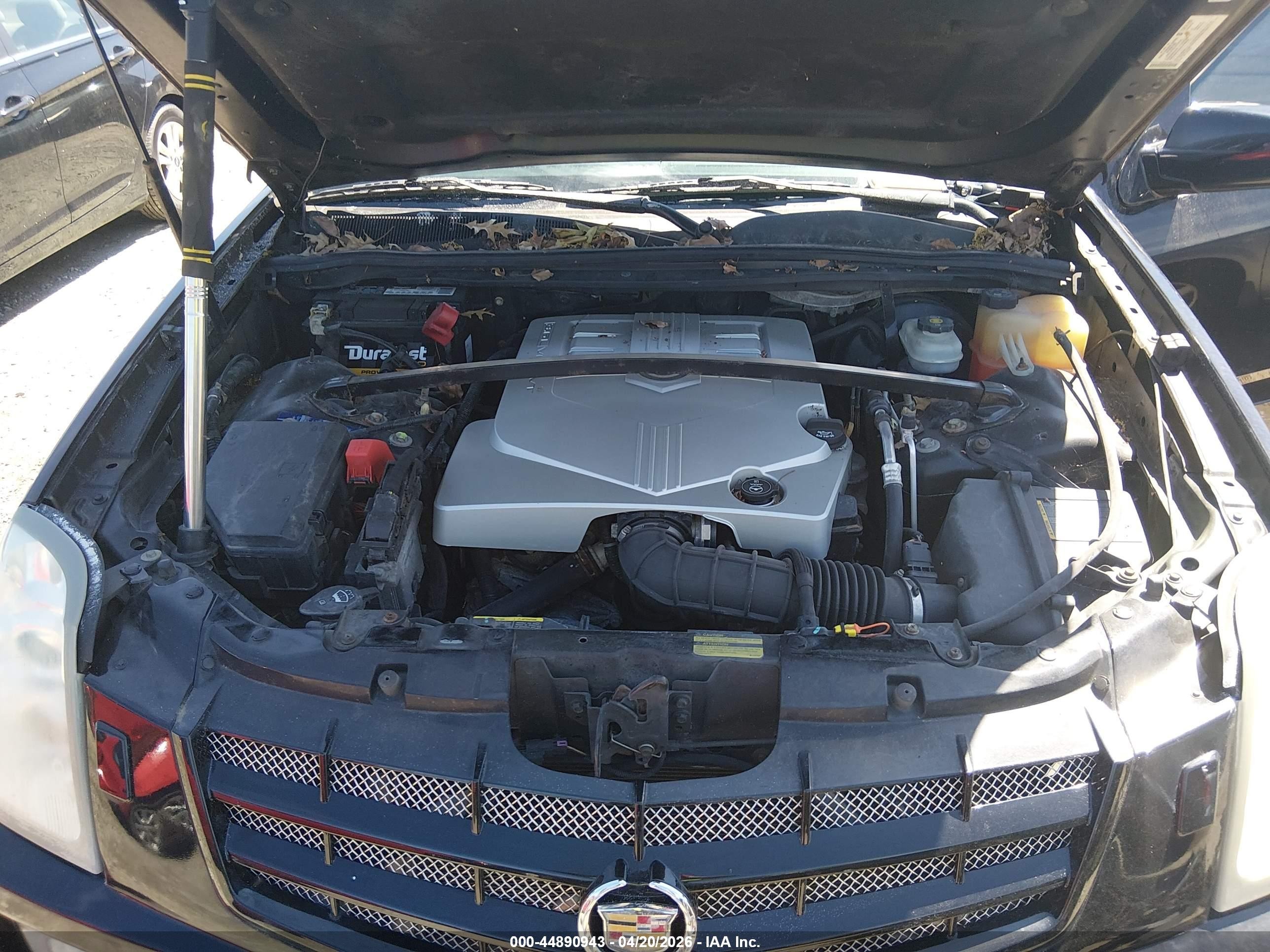 2008 Cadillac Srx V6 Black vin: 1GYEE437580198927