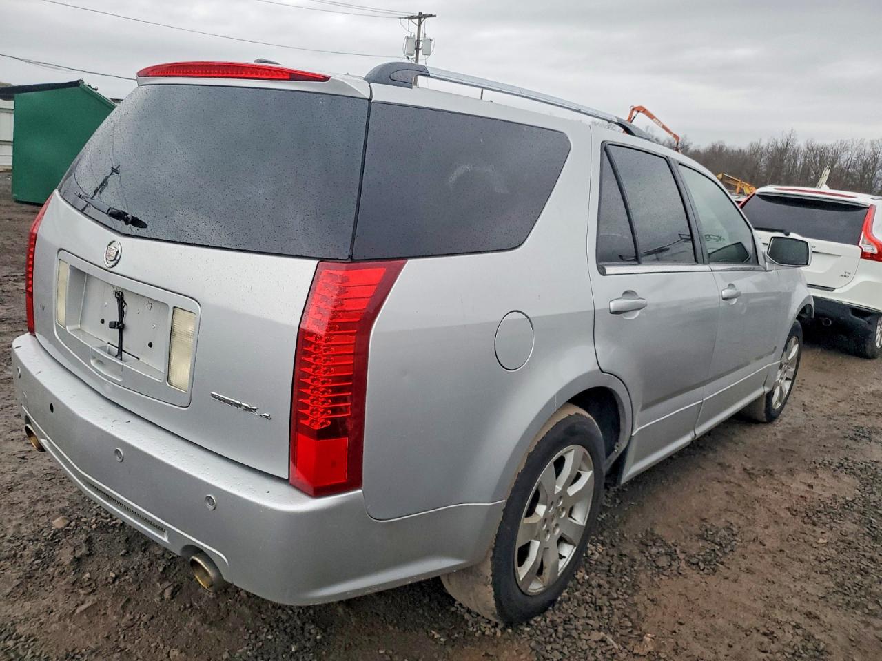 2009 Cadillac Srx Silver vin: 1GYEE437590105471