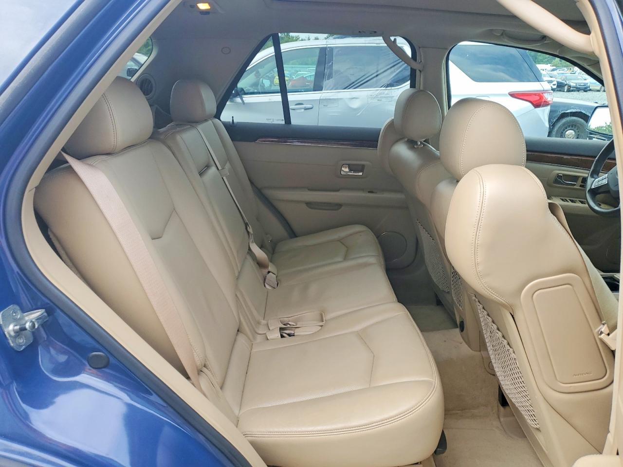 2009 Cadillac Srx Blue vin: 1GYEE437590128457
