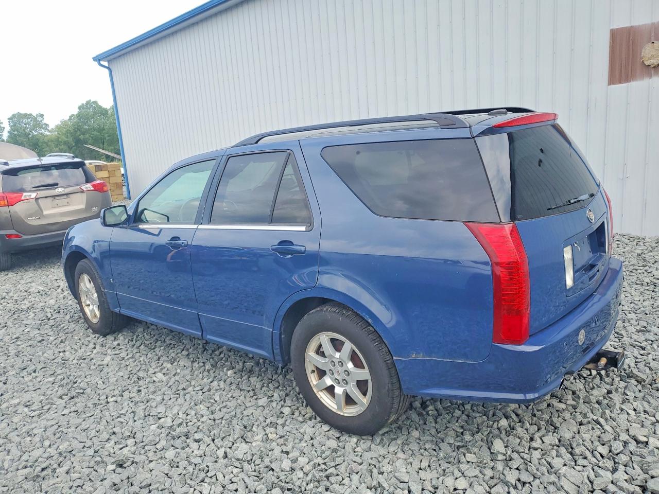 2009 Cadillac Srx Blue vin: 1GYEE437590128457