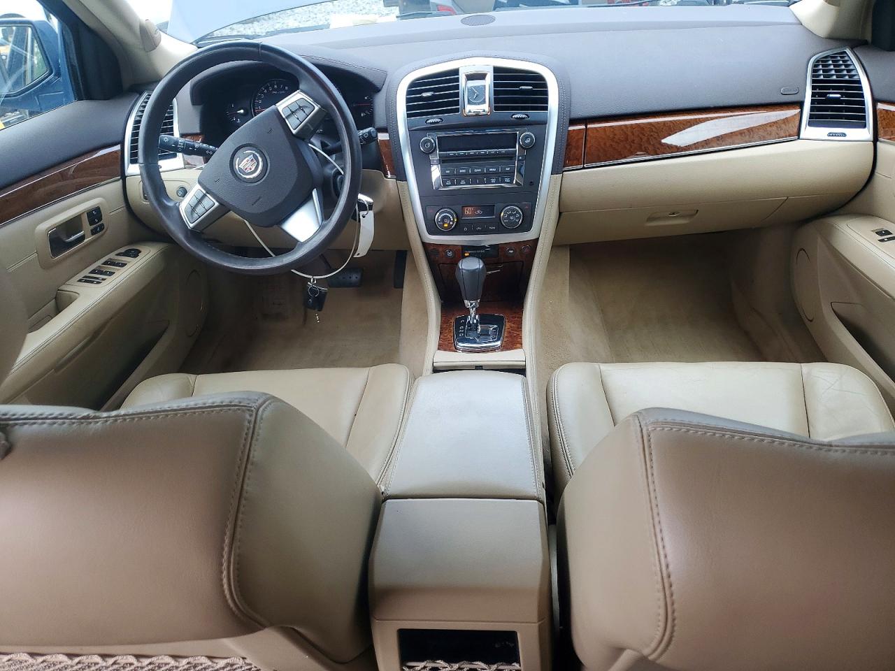 2009 Cadillac Srx Blue vin: 1GYEE437590128457
