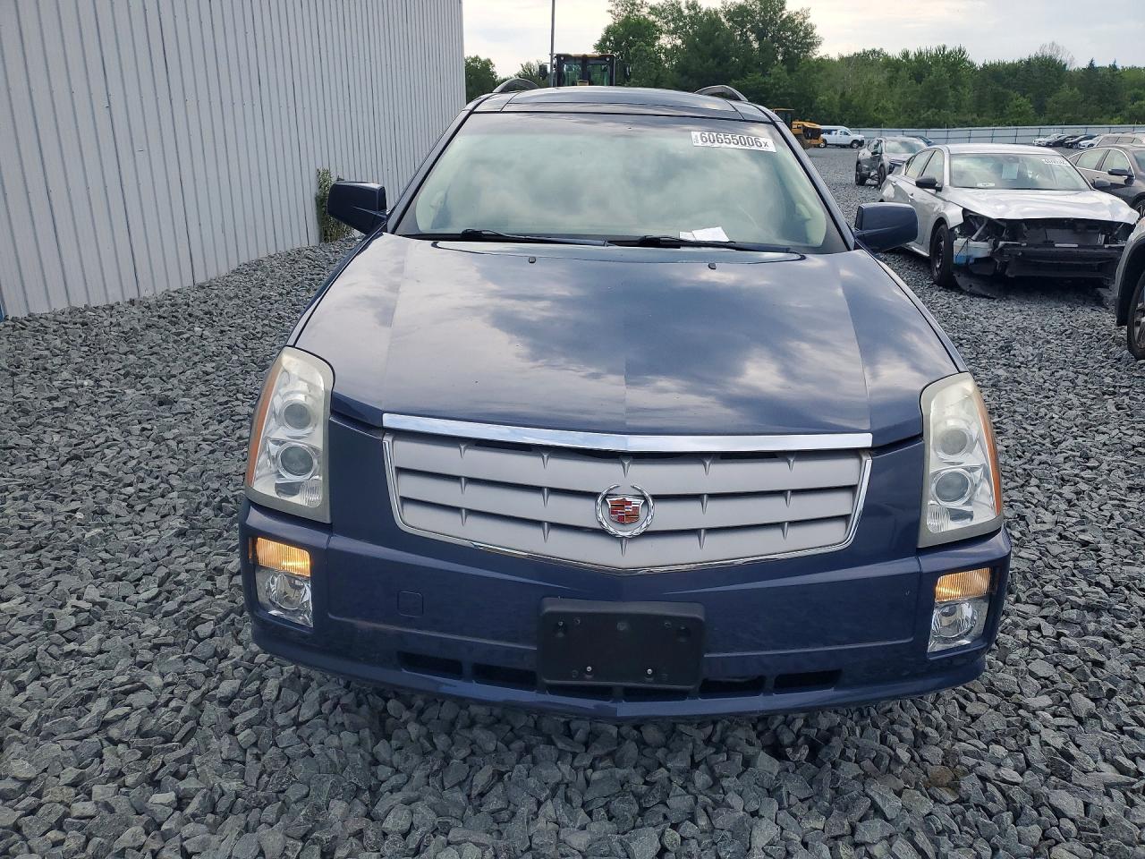 2009 Cadillac Srx Blue vin: 1GYEE437590128457