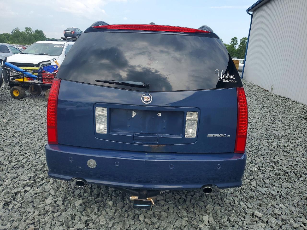 2009 Cadillac Srx Blue vin: 1GYEE437590128457