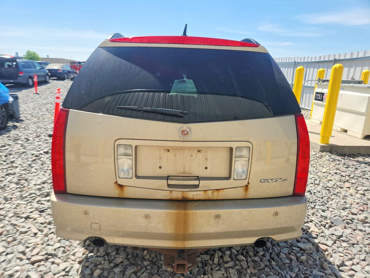 2008 Cadillac Srx Gold vin: 1GYEE437680215007
