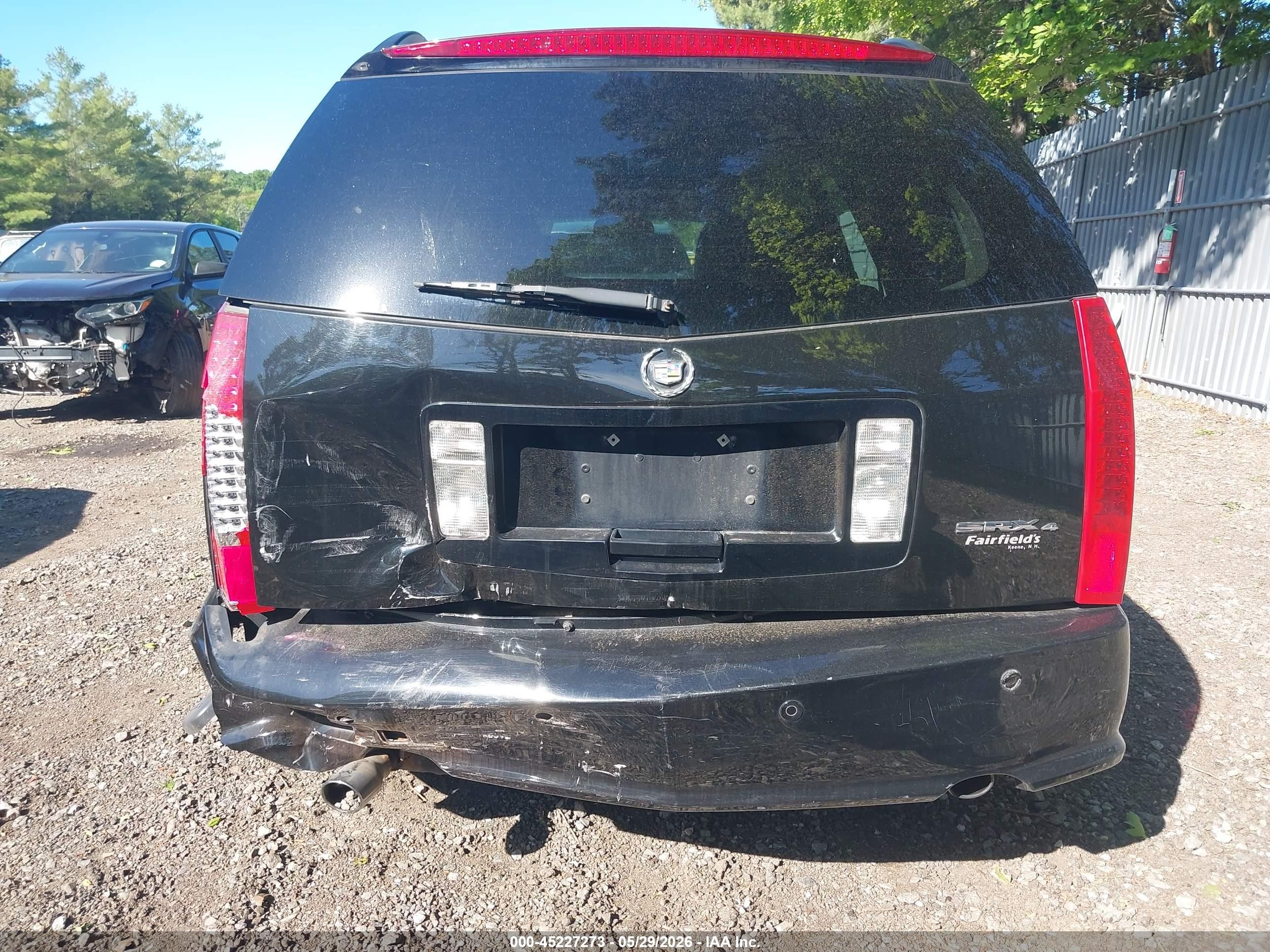 2008 Cadillac Srx V6 Black vin: 1GYEE437780138440