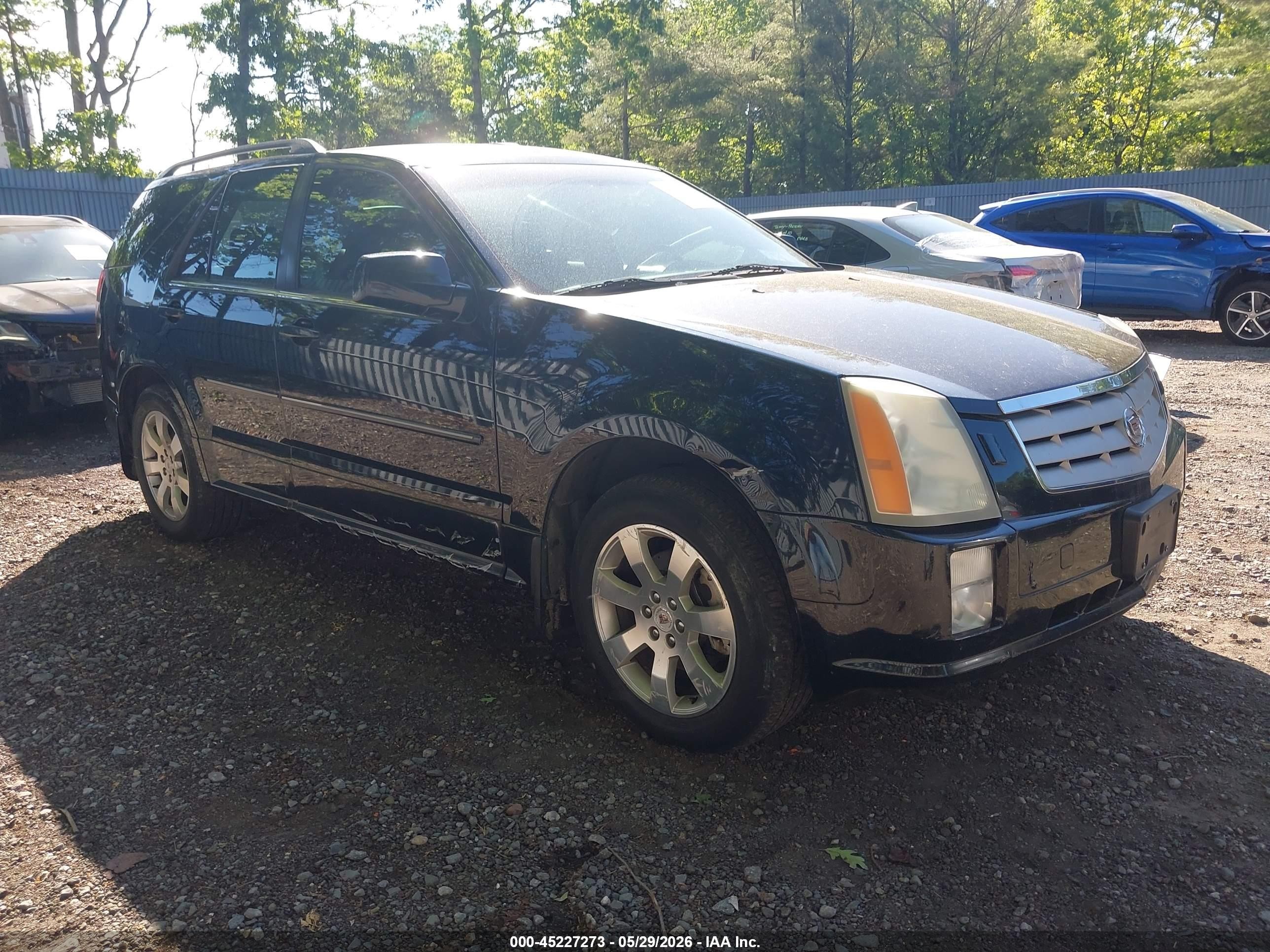 2008 Cadillac Srx V6 Black vin: 1GYEE437780138440