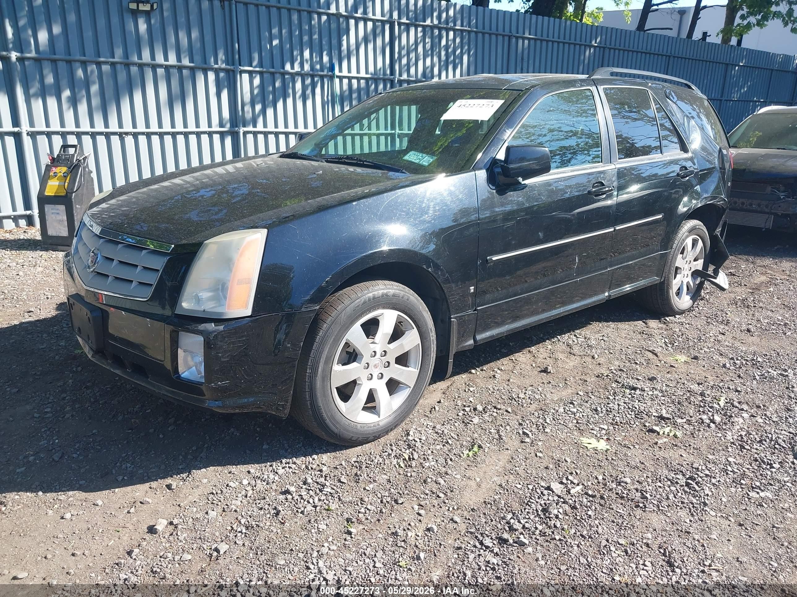 2008 Cadillac Srx V6 Black vin: 1GYEE437780138440