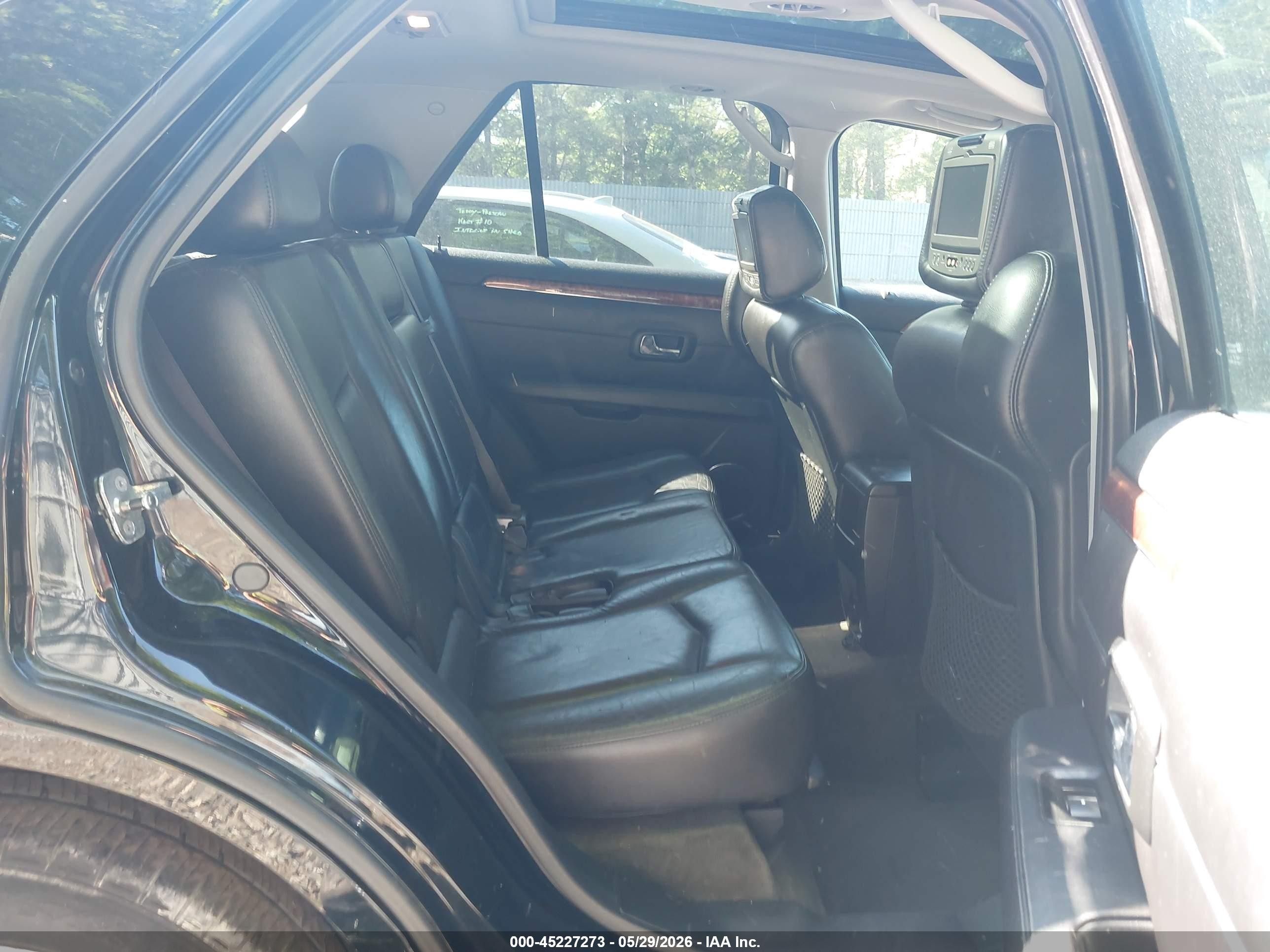 2008 Cadillac Srx V6 Black vin: 1GYEE437780138440
