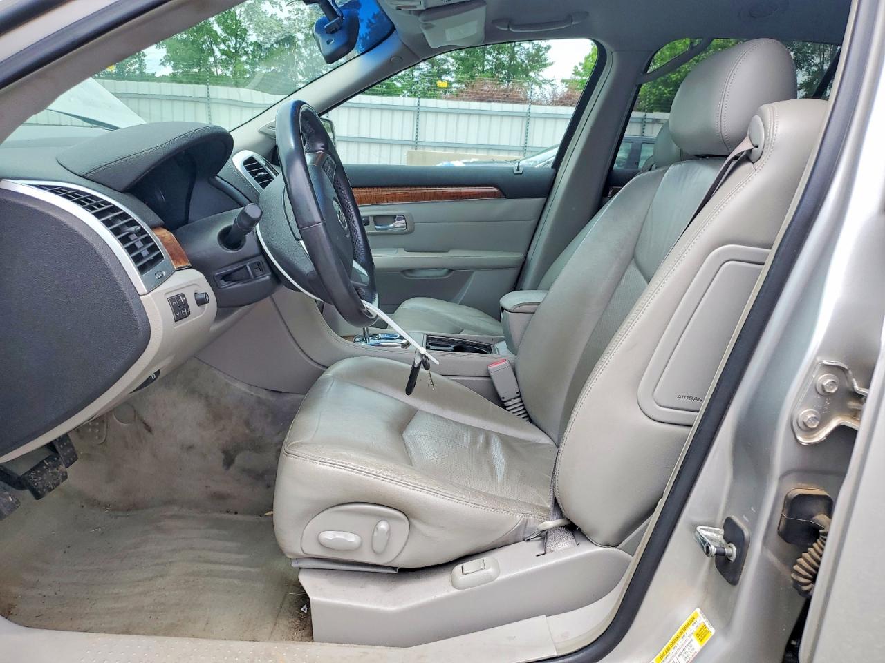 2008 Cadillac Srx Silver vin: 1GYEE437780156291