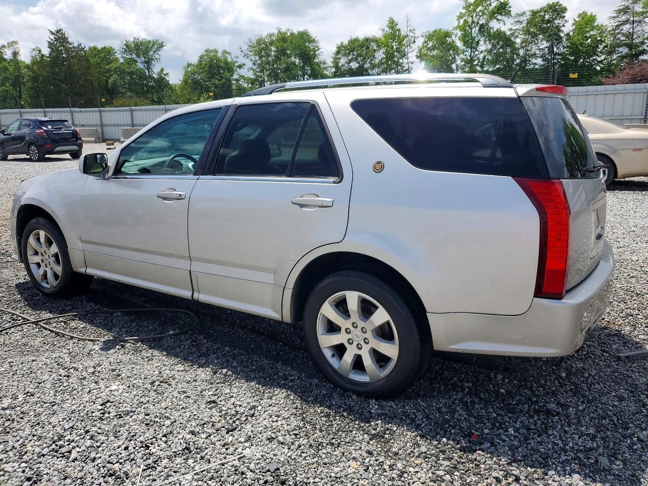 2008 Cadillac Srx Silver vin: 1GYEE437780156291