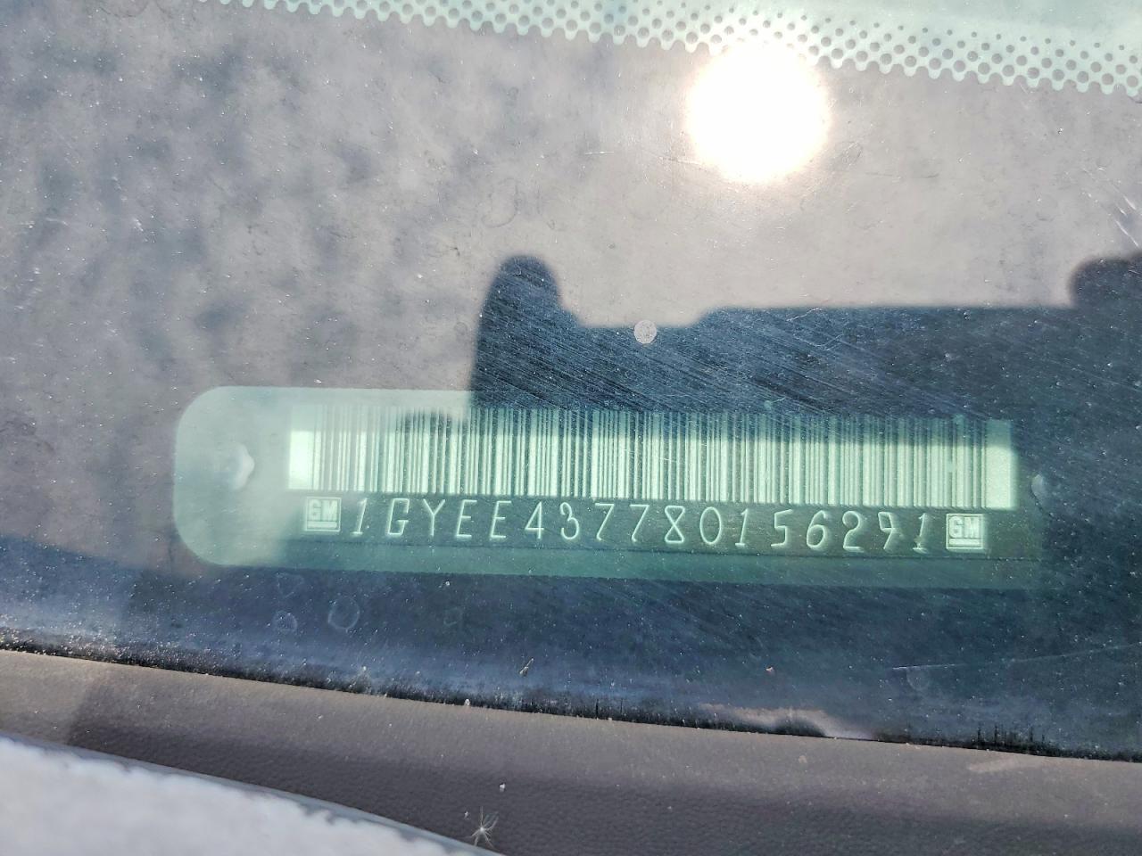 2008 Cadillac Srx Silver vin: 1GYEE437780156291