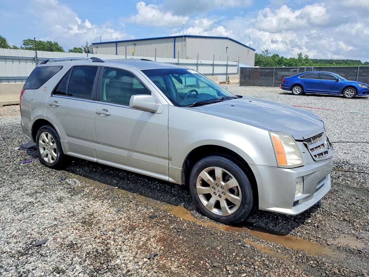 2008 Cadillac Srx Silver vin: 1GYEE437780156291