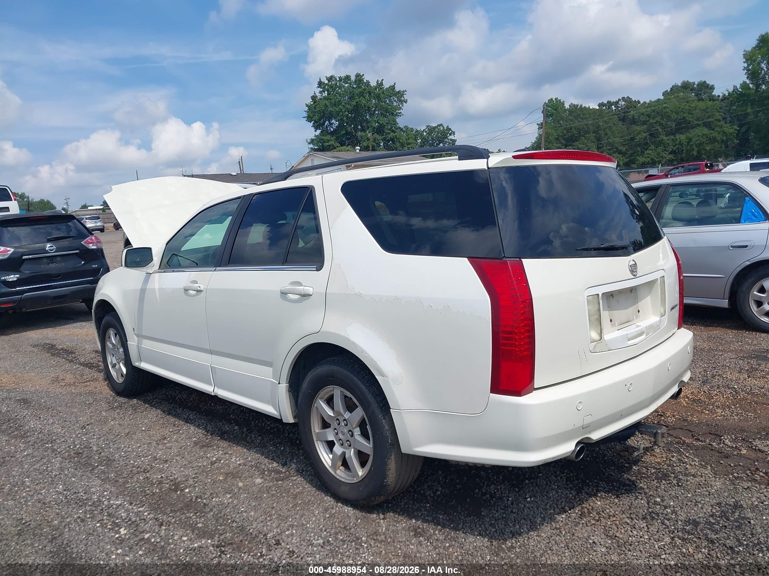 2008 Cadillac Srx V6 Cream vin: 1GYEE437880149625