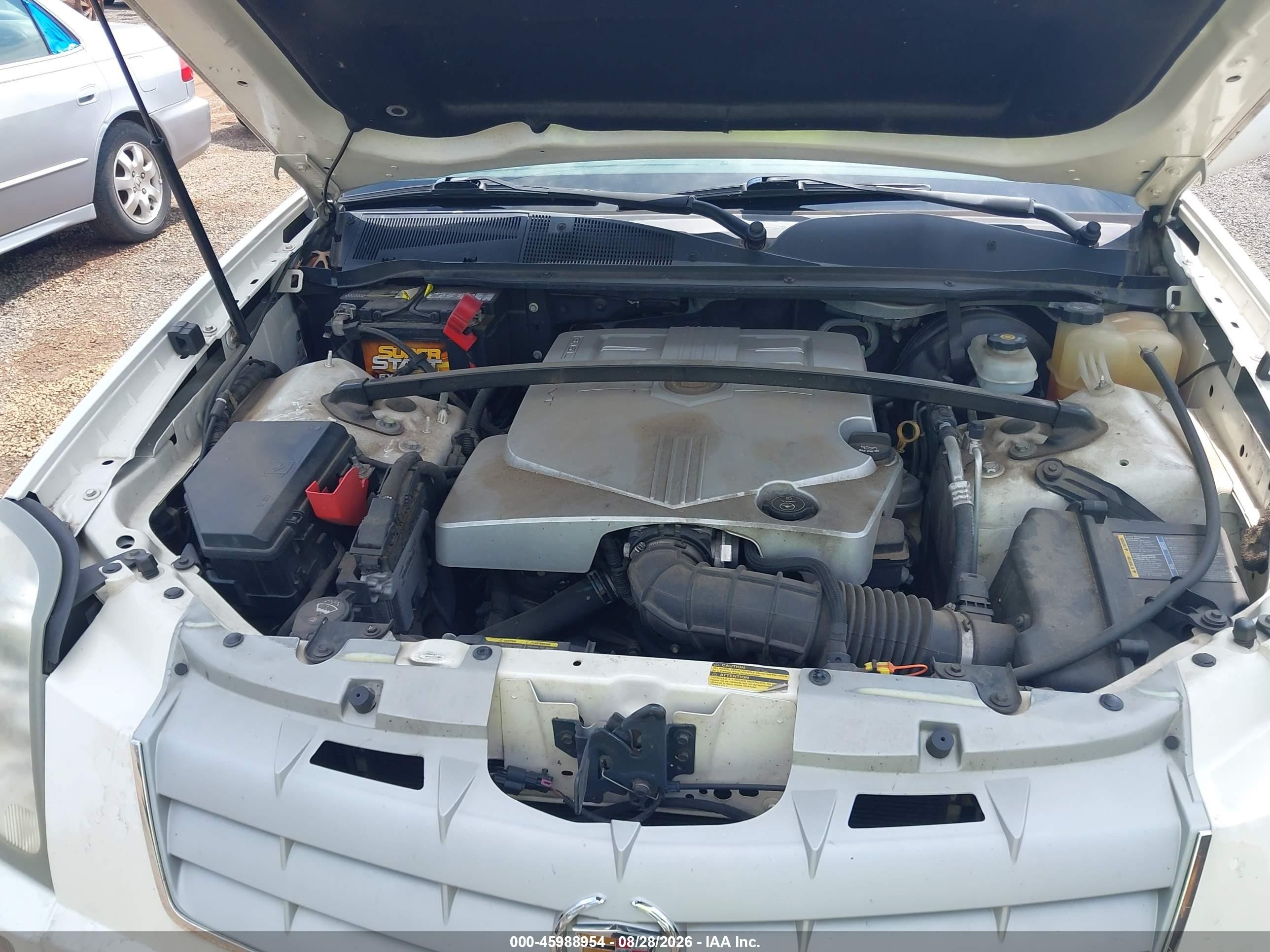 2008 Cadillac Srx V6 Cream vin: 1GYEE437880149625