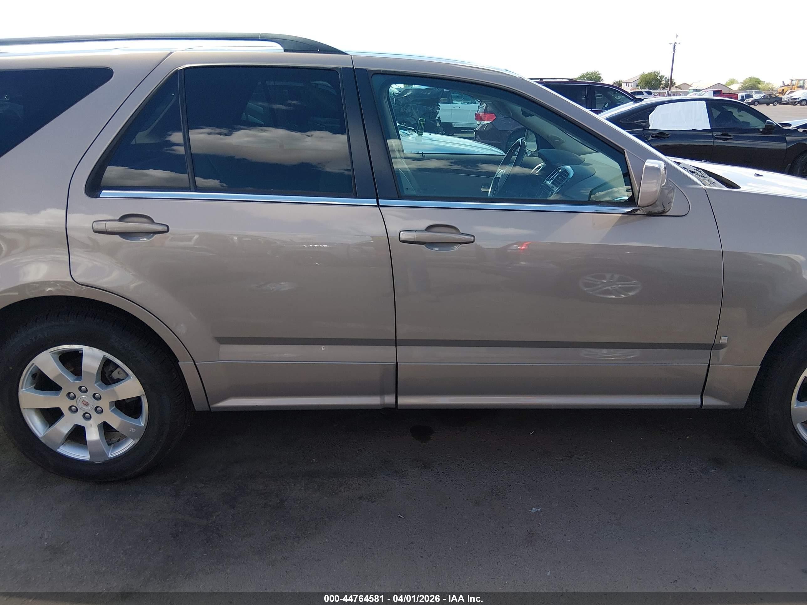 2008 Cadillac Srx V6 Beige vin: 1GYEE437880155277
