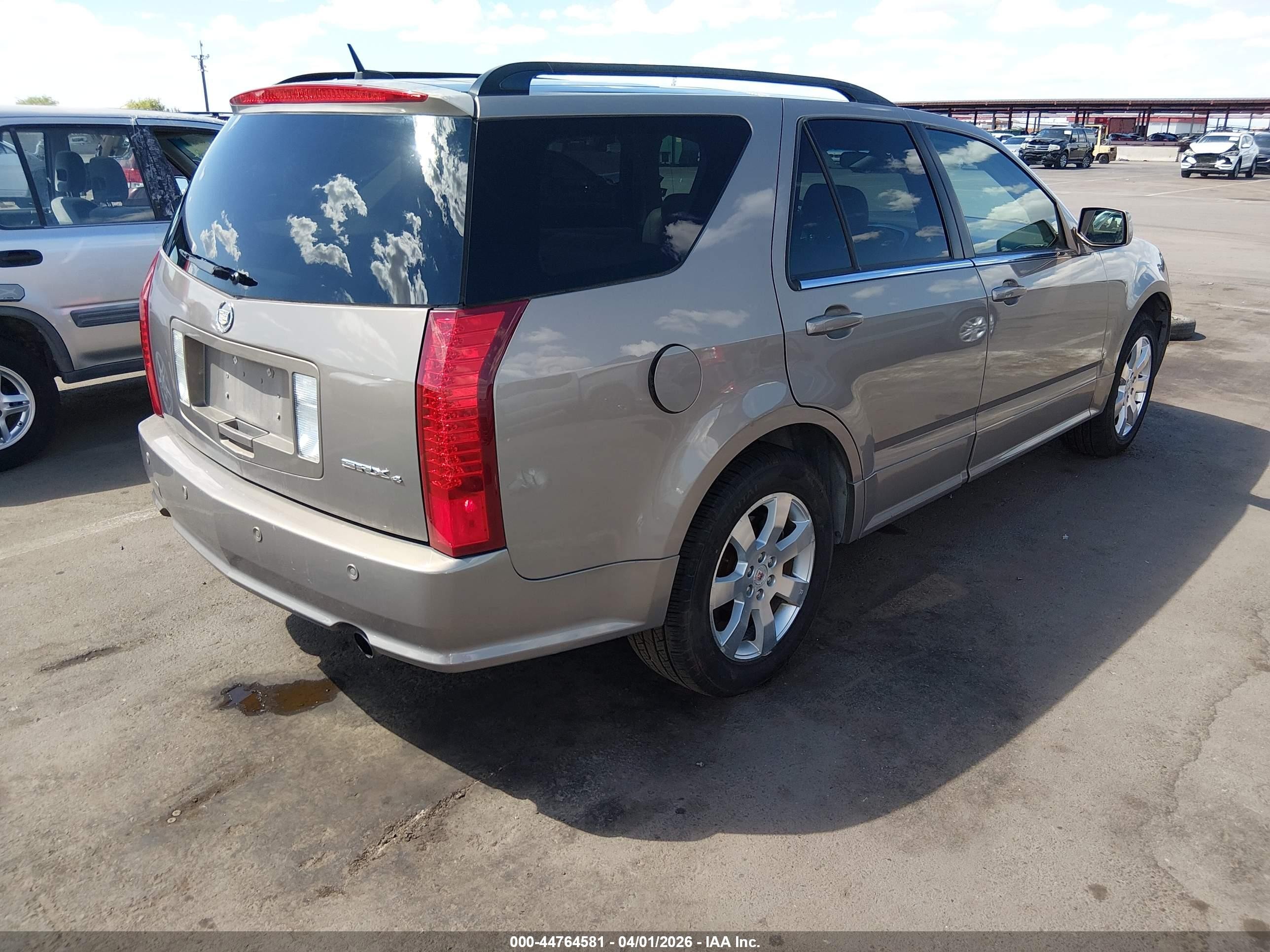 2008 Cadillac Srx V6 Beige vin: 1GYEE437880155277