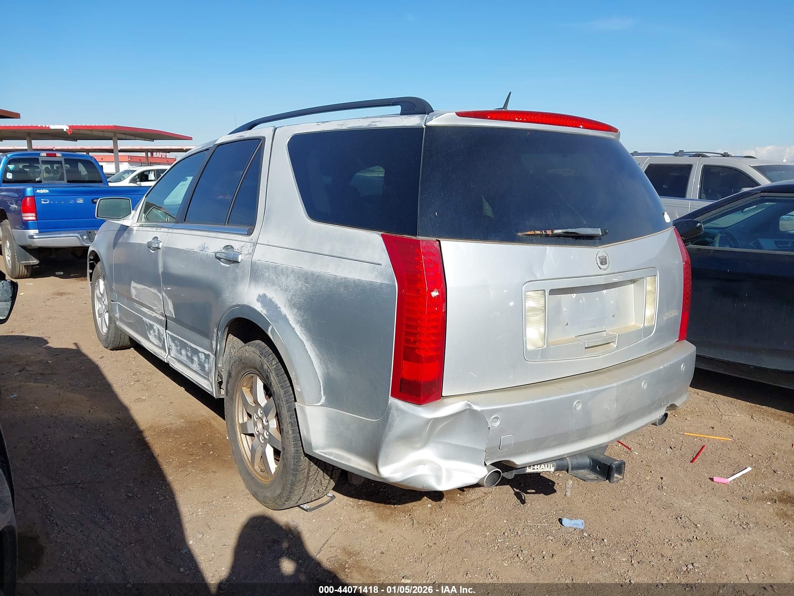 2009 Cadillac Srx V6 Silver vin: 1GYEE437990107367