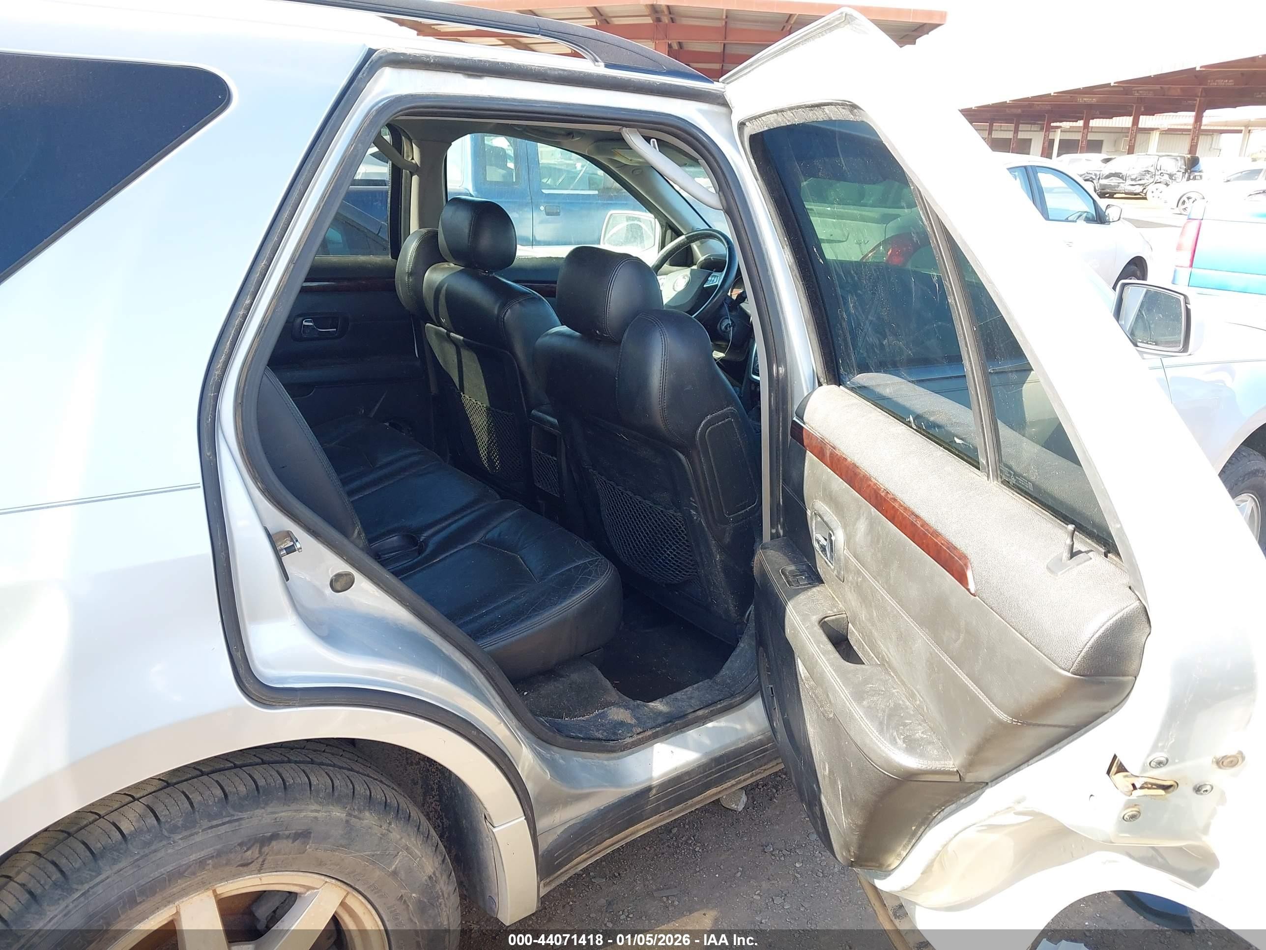 2009 Cadillac Srx V6 Silver vin: 1GYEE437990107367