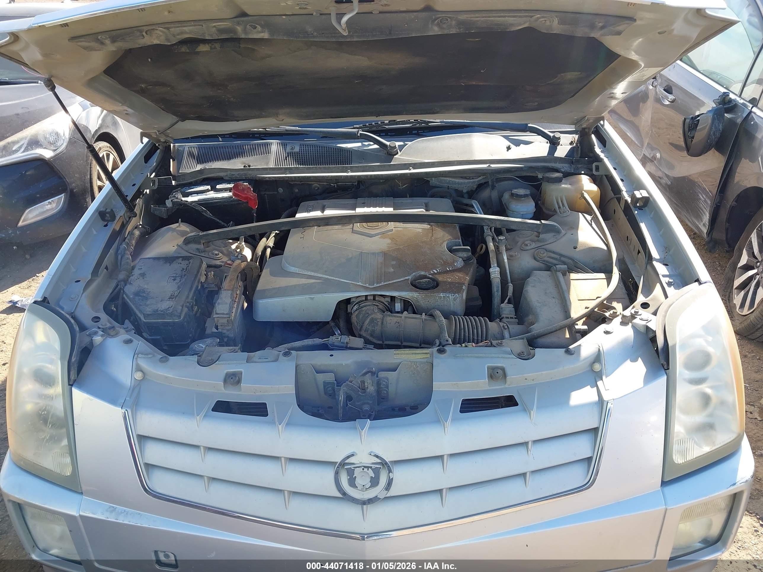 2009 Cadillac Srx V6 Silver vin: 1GYEE437990107367