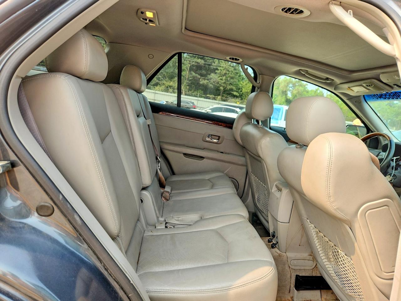2008 Cadillac Srx Gray vin: 1GYEE53A080202237
