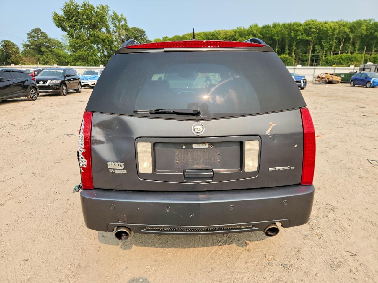2008 Cadillac Srx Gray vin: 1GYEE53A080202237