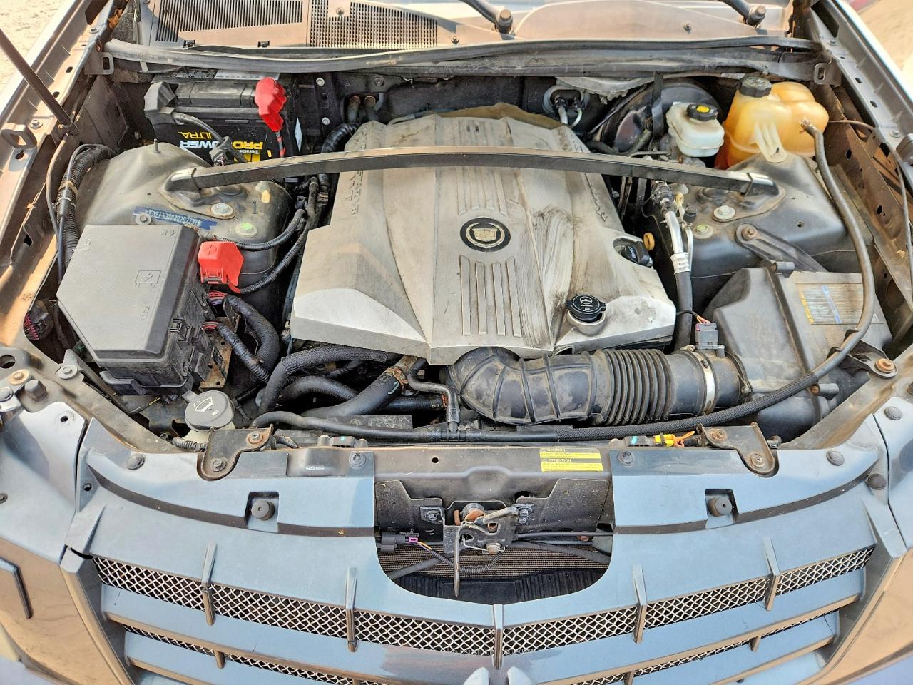 2008 Cadillac Srx Gray vin: 1GYEE53A080202237